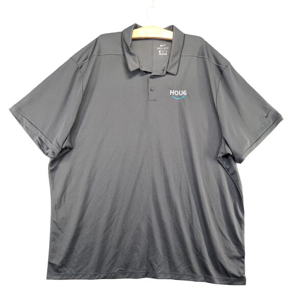 Nike Dri Fit Amazon HOU6 Polo Shirt Men's 4XL Embroidered Logo Employee - Picture 1 of 13